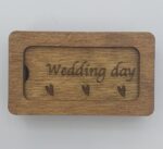 Cutie din lemn pentru stick USB 8 cm