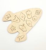 Puzzle în formă de rachetă - imagine 2