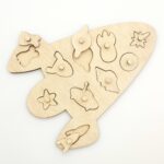 Puzzle în formă de rachetă