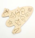 Puzzle în formă de rachetă