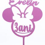 Topper pentru 3 ani personalizat cu nume