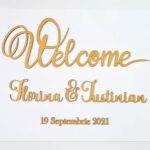 Panou de întâmpinare "Welcome"