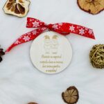 Glob de Crăciun cu mesaj pentru bunici