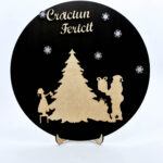 Decorațiune de Crăciun cu suport