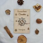 Felicitare de Crăciun personalizată pentru Cumătră