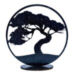 Blank- Bonsai cu Suport-Negru