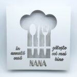 Cutie decorativă cu mesaj pentru Nana