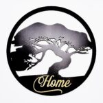 Blank- Bonsai cu mesaj "Home"