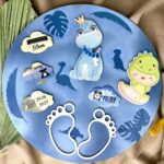 Decorațiune pentru camera copilului cu dinozauri