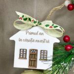 Glob de Crăciun "Primul an în căsuța noastră"