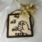 Placheta decorativă cu Tată si Copii