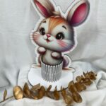 Cutie pentru ou kinder și imagine cu iepuraș