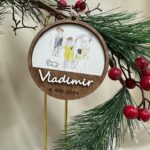 Glob cu loc pentru desen și nume