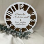 Blank - Ceas tip cutie cu mesaj