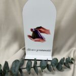Blank martisor cu buche si mesaj Sa ai o zi minunata